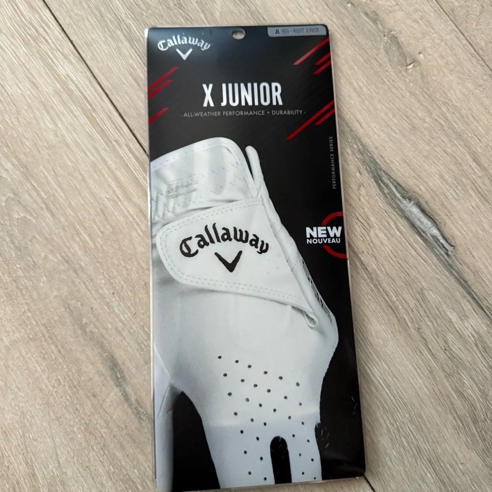 Callaway White Mittens Accessories
